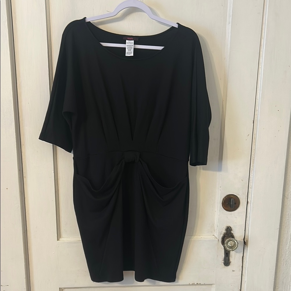mark. Black Long Sleeve Dress